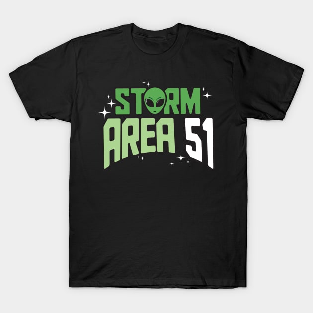 Storm Area 51 Alien Fun Run T-Shirt by stayfrostybro